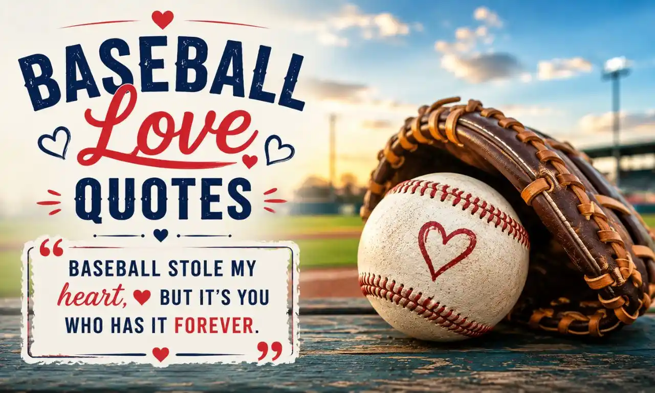 Baseball Love Quotes about passion, teamwork, memories, and the love of the game
