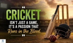 Cricket Quotes celebrating passion, dedication, and victory
