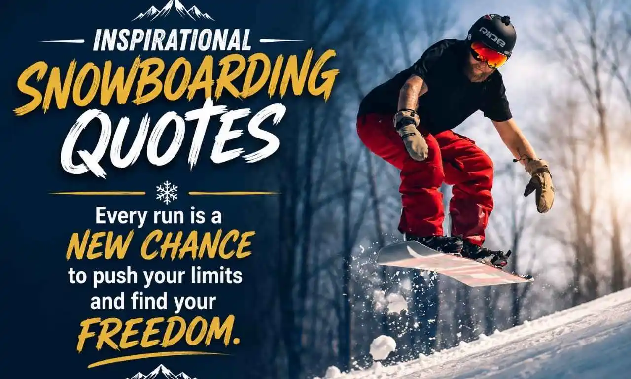 Inspirational Snowboarding Quotes for Riders and Mountain Adventures
