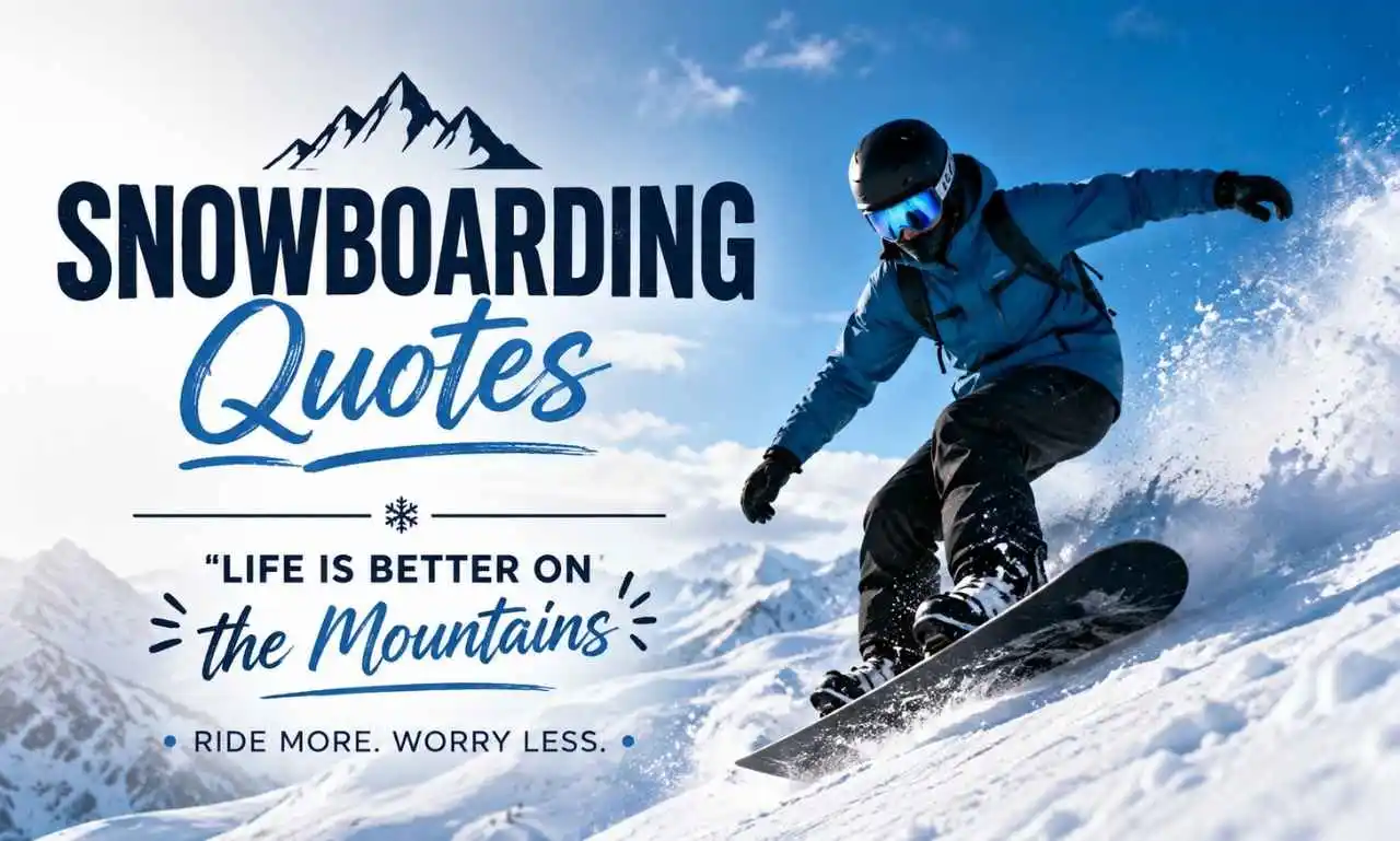 Snowboarding Quotes – Inspirational Sayings for Every Snowboarder